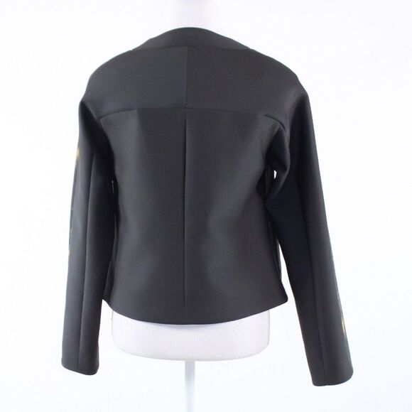 Worth black yellow print jacket P - Picture 7 of 8